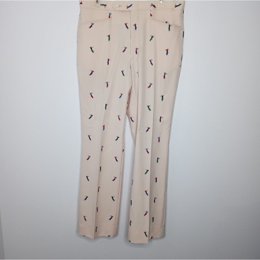 Sansabelt Vintage 80s Sansabelt Pants Golfer Print